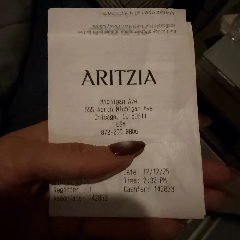 Aritzia Dark Brown Faux Fur Coat - Picture 6 of 6